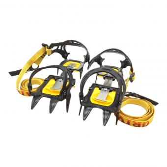 GRIVEL (グリベル) 10本爪アイゼン RA072A04F ケースにネーム跡有 ブラック×イエロー ニュークラシック