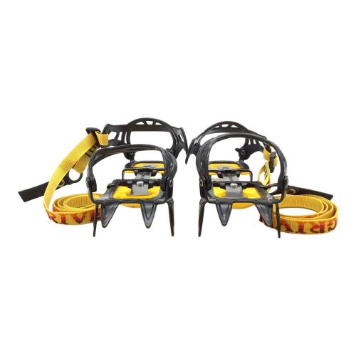 GRIVEL (グリベル) 10本爪アイゼン RA072A04F ケースにネーム跡有 ブラック×イエロー ニュークラシック