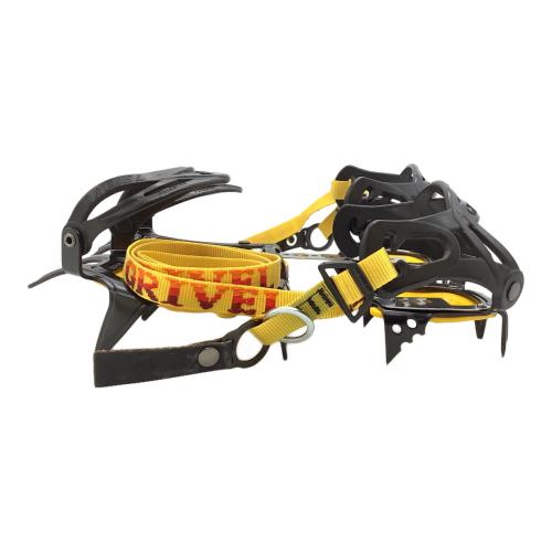 GRIVEL (グリベル) 10本爪アイゼン RA072A04F ケースにネーム跡有 ブラック×イエロー ニュークラシック