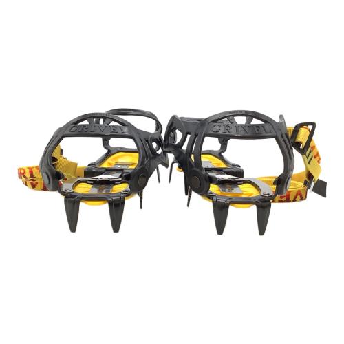 GRIVEL (グリベル) 10本爪アイゼン RA072A04F ケースにネーム跡有 ブラック×イエロー ニュークラシック
