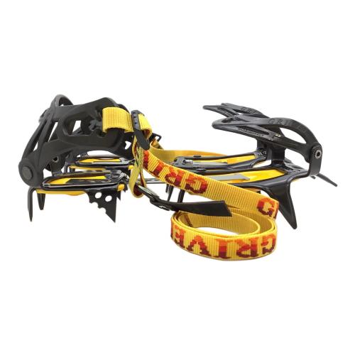 GRIVEL (グリベル) 10本爪アイゼン RA072A04F ケースにネーム跡有 ブラック×イエロー ニュークラシック