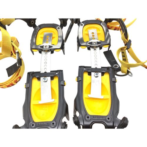 GRIVEL (グリベル) 10本爪アイゼン RA072A04F ケースにネーム跡有 ブラック×イエロー ニュークラシック