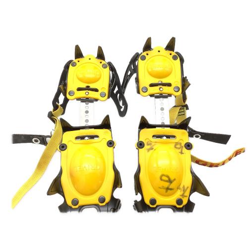 GRIVEL (グリベル) 10本爪アイゼン RA072A04F ケースにネーム跡有 ブラック×イエロー ニュークラシック