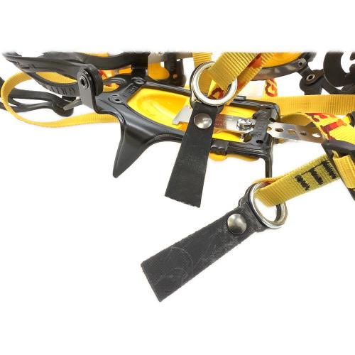 GRIVEL (グリベル) 10本爪アイゼン RA072A04F ケースにネーム跡有 ブラック×イエロー ニュークラシック