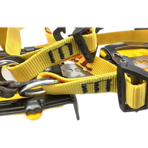 GRIVEL (グリベル) 10本爪アイゼン RA072A04F ケースにネーム跡有 ブラック×イエロー ニュークラシック