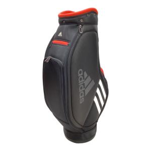 adidas (アディダス) キャディバッグ FM5530 9型　5分割 オレンジ×ブラック