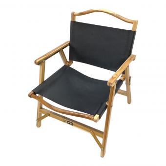 8A GARAGE (ヤエイガレージ) アウトドアチェア ブラック Leather Chair