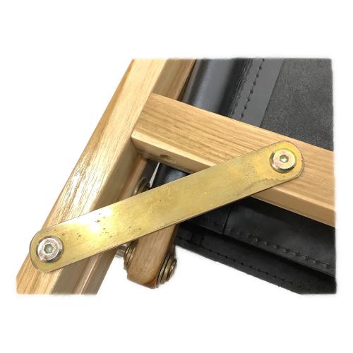 8A GARAGE (ヤエイガレージ) アウトドアチェア ブラック Leather Chair