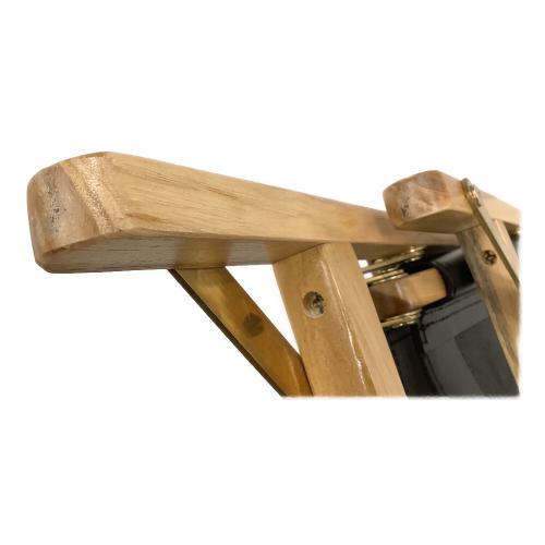 8A GARAGE (ヤエイガレージ) アウトドアチェア ブラック Leather Chair