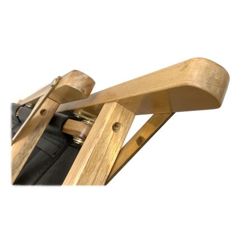 8A GARAGE (ヤエイガレージ) アウトドアチェア ブラック Leather Chair