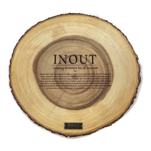 INOUT (イナウト) アウトドア雑貨 wood plate ZASSENHAUS ザッセンハウス