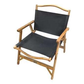 8A GARAGE (ヤエイガレージ) アウトドアチェア ブラック Leather Chair