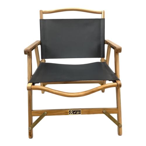 8A GARAGE (ヤエイガレージ) アウトドアチェア ブラック Leather Chair