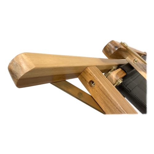 8A GARAGE (ヤエイガレージ) アウトドアチェア ブラック Leather Chair