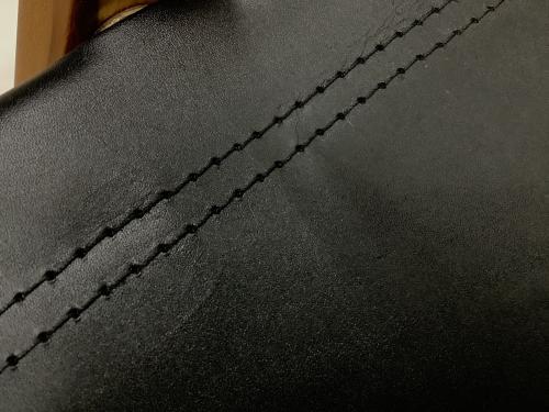 8A GARAGE (ヤエイガレージ) アウトドアチェア ブラック Leather Chair