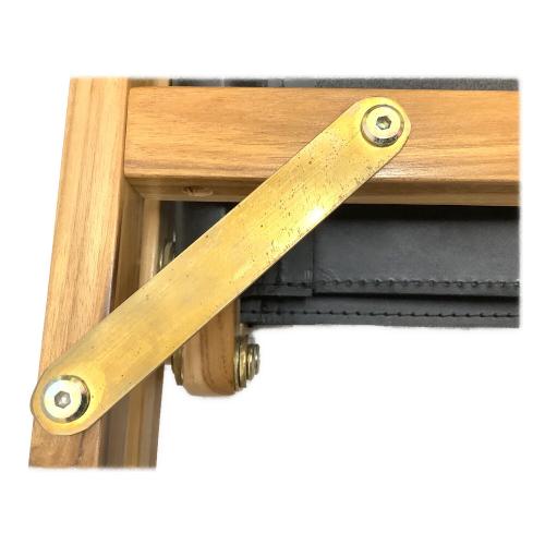 8A GARAGE (ヤエイガレージ) アウトドアチェア ブラック Leather Chair