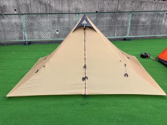 LOCUS GEAR (ローカスギア) 登山用テント ブラック程度A khufu HB