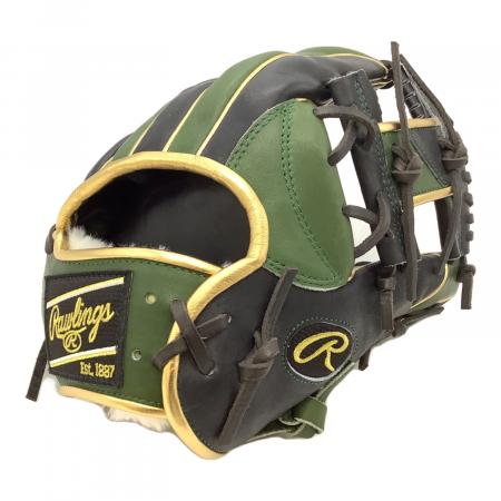 【専用】Rawlings 軟式グローブ プロモデル ベージュと緑 RAWLINGS (ローリングス) HOH PRO EXCEL Wizard #02 軟式グローブ
