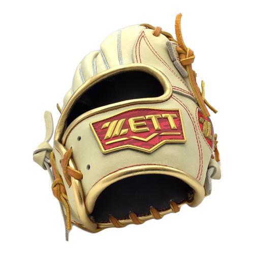 ZETT (ゼット) ネオステイタス 軟式グローブ BRGB31437F VLシリーズ パステルブラウン×レッド