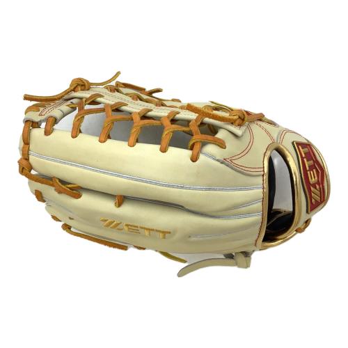 ZETT (ゼット) ネオステイタス 軟式グローブ BRGB31437F VLシリーズ パステルブラウン×レッド