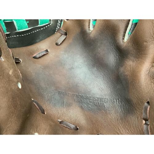 TAMAZAWA/玉澤 (タマザワ) 軟式グローブ 市松模様 グリーン×ブラック