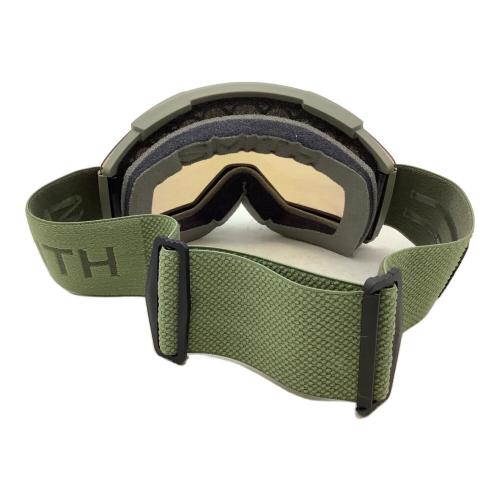 SMITH (スミス) Squad XL ゴーグル オリーブ ハードケース付