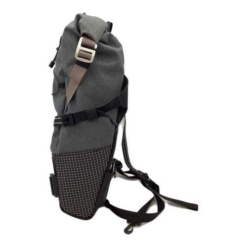 RawLow Mountain works (ロウロウ マウンテンワークス) Bike’n Hike Post Bag 自転車用品 グレー サドルバッグ