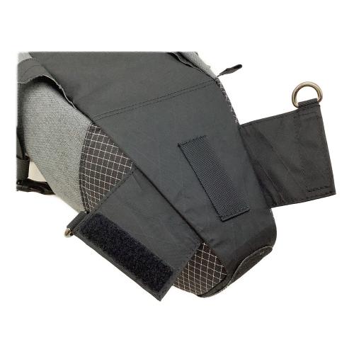 RawLow Mountain works (ロウロウ マウンテンワークス) Bike’n Hike Post Bag 自転車用品 グレー サドルバッグ