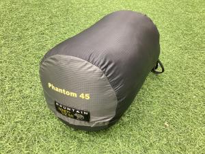 MOUNTAIN HARD WEAR (マウンテンハードウェア) マミー型シュラフ(ダウン) グレー×ブラック ファントム45