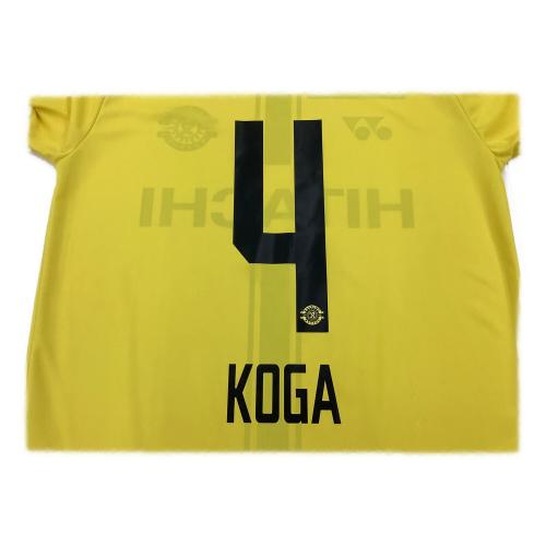 柏レイソル (カシワレイソル) サッカーユニフォーム 2026ホーム レプリカ SIZE L イエロー　古賀太陽【4】