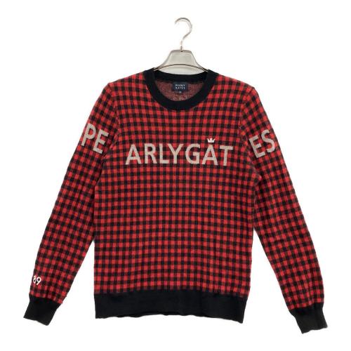PEARLY GATES (パーリーゲイツ) セーター ゴルフウェア(トップス) 053-1270003 メンズ SIZE XL ブラウン
