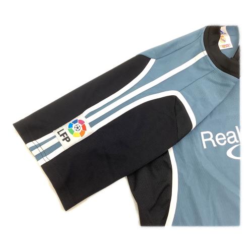 レアル・マドリード サッカーユニフォーム ラウル・ゴンサレス【7】 2001-2002 メンズ SIZE O スカイブルー