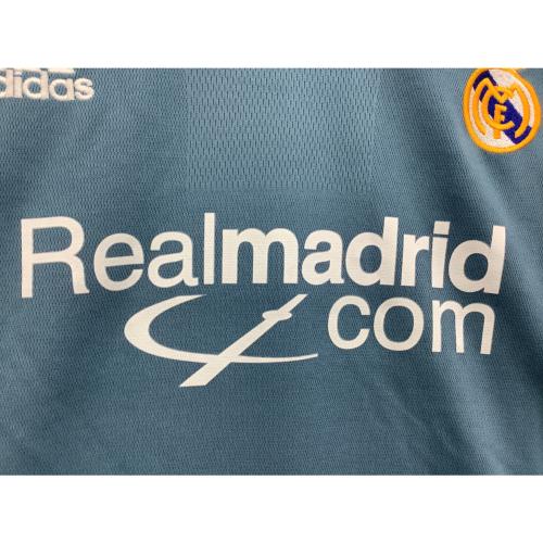 レアル・マドリード サッカーユニフォーム ラウル・ゴンサレス【7】 2001-2002 メンズ SIZE O スカイブルー