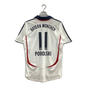 バイエルン・ミュンヘン サッカーユニフォーム 593517 20006-07 ルーカス・ポドルスキ【11】 メンズ ホワイト
