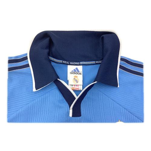 レアル・マドリード サッカーユニフォーム  ロベルト・カルロス【3】1999-2000 サード メンズ SIZE O スカイブルー