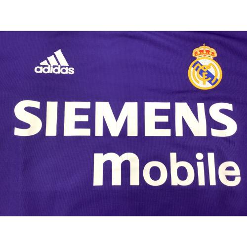 レアル・マドリード サッカーユニフォーム ジダン【5】156649 2002-2003 サード メンズ SIZE O パープル
