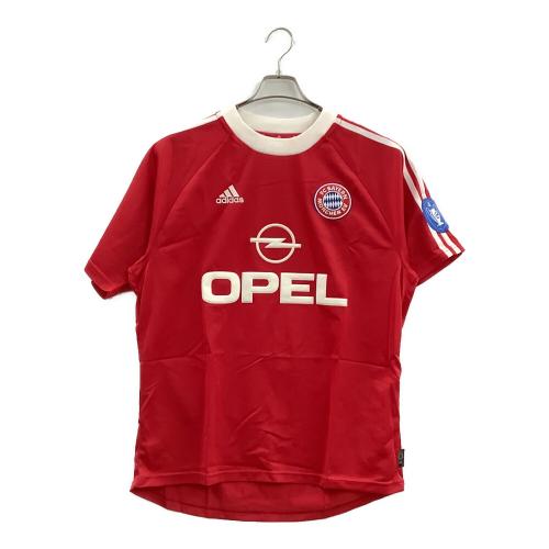 バイエルン・ミュンヘン サッカーユニフォーム 697833 2001-02　エウベル【9】 メンズ SIZE O レッド