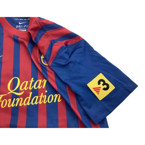 FCバルセロナ (エフシーバルセロナ) サッカーユニフォーム 419877-486 ジェラール・ピケ【3】　2011-12 メンズ SIZE M ブルー×レッド