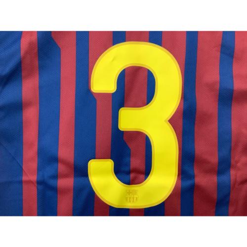 FCバルセロナ (エフシーバルセロナ) サッカーユニフォーム 419877-486 ジェラール・ピケ【3】　2011-12 メンズ SIZE M ブルー×レッド
