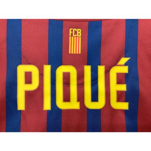 FCバルセロナ (エフシーバルセロナ) サッカーユニフォーム 419877-486 ジェラール・ピケ【3】　2011-12 メンズ SIZE M ブルー×レッド