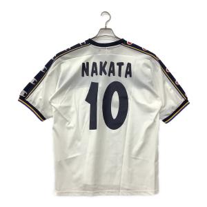 パルマ サッカーユニフォーム C6-D803 中田英寿【10】 2001-02 アウェイ メンズ SIZE L ホワイト