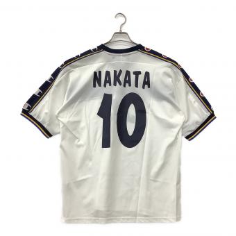パルマ サッカーユニフォーム C6-D803 中田英寿【10】 2001-02 アウェイ メンズ SIZE L ホワイト