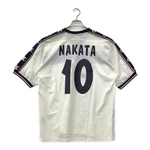 パルマ サッカーユニフォーム C6-D803 中田英寿【10】 2001-02 アウェイ メンズ SIZE L ホワイト