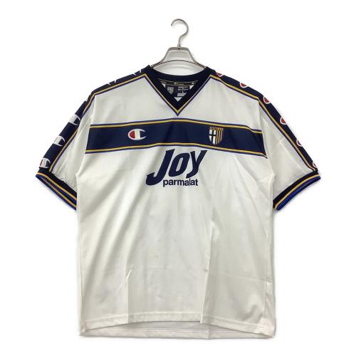 パルマ サッカーユニフォーム C6-D803 中田英寿【10】 2001-02 アウェイ メンズ SIZE L ホワイト