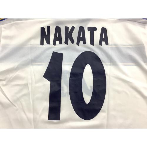 パルマ サッカーユニフォーム C6-D803 中田英寿【10】 2001-02 アウェイ メンズ SIZE L ホワイト