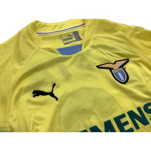 SSラツィオ (エスエス・ラツィオ) サッカーユニフォーム 【13】ネスタ PXA730000 01-02 アウェイ メンズ SIZE M イエロー