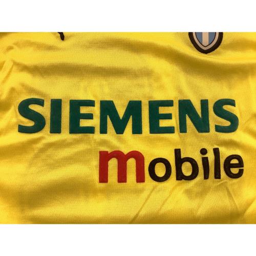 SSラツィオ (エスエス・ラツィオ) サッカーユニフォーム 【13】ネスタ PXA730000 01-02 アウェイ メンズ SIZE M イエロー