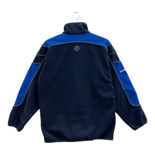 マンチェスターユナイテッド サッカーウェア(トップス) フリース・90s メンズ SIZE L ネイビー×ブルー