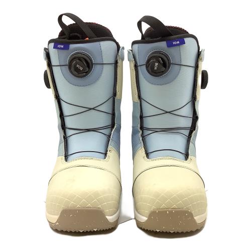 BURTON (バートン) Ion BOA スノーボードブーツ 24/25@ メンズ SIZE 27cm ホワイト×スカイブルー