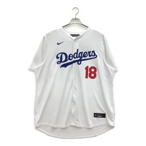 【18】山本由伸　ロサンゼルス・ドジャース リミテッドジャージ 応援グッズ 2025ワールドシリース優勝パッチ SIZE XXL ホワイト